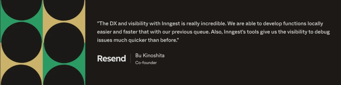 AI and backend workflows, orchestrated at any scale captured website design