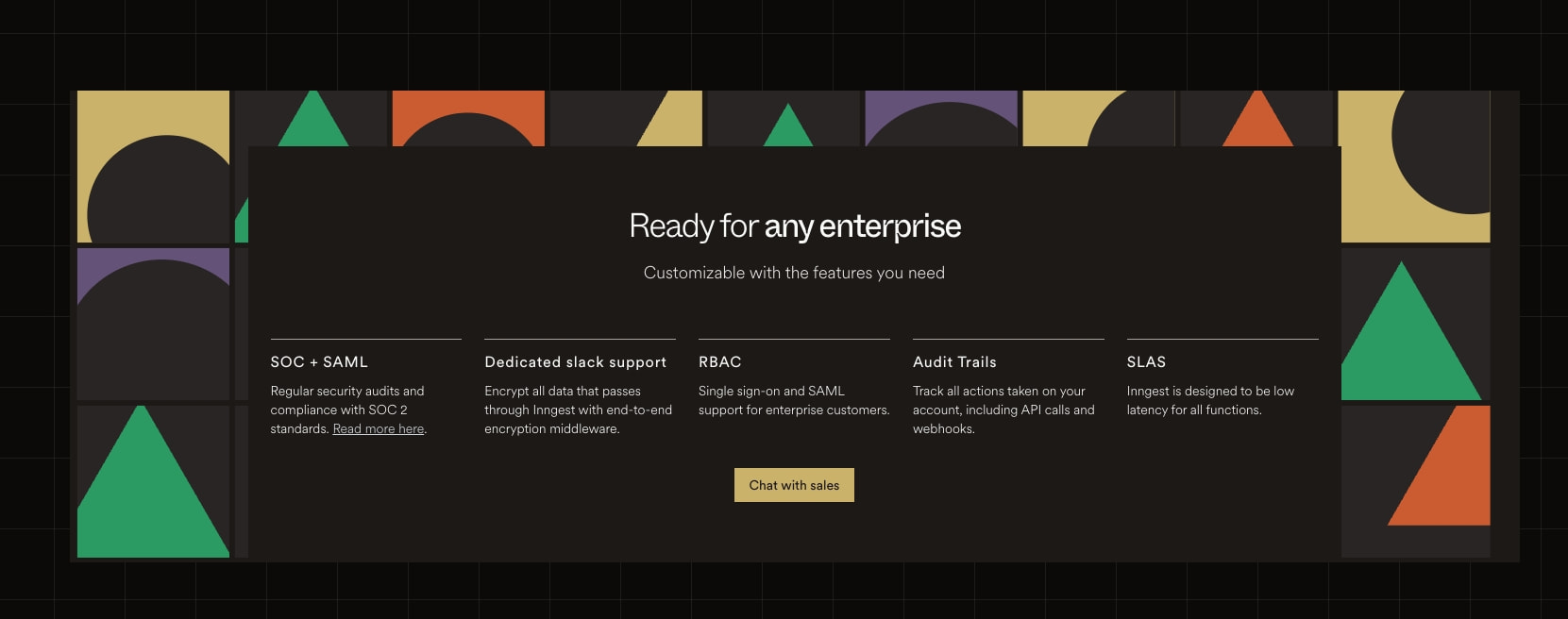 Pricing - Inngest captured website design