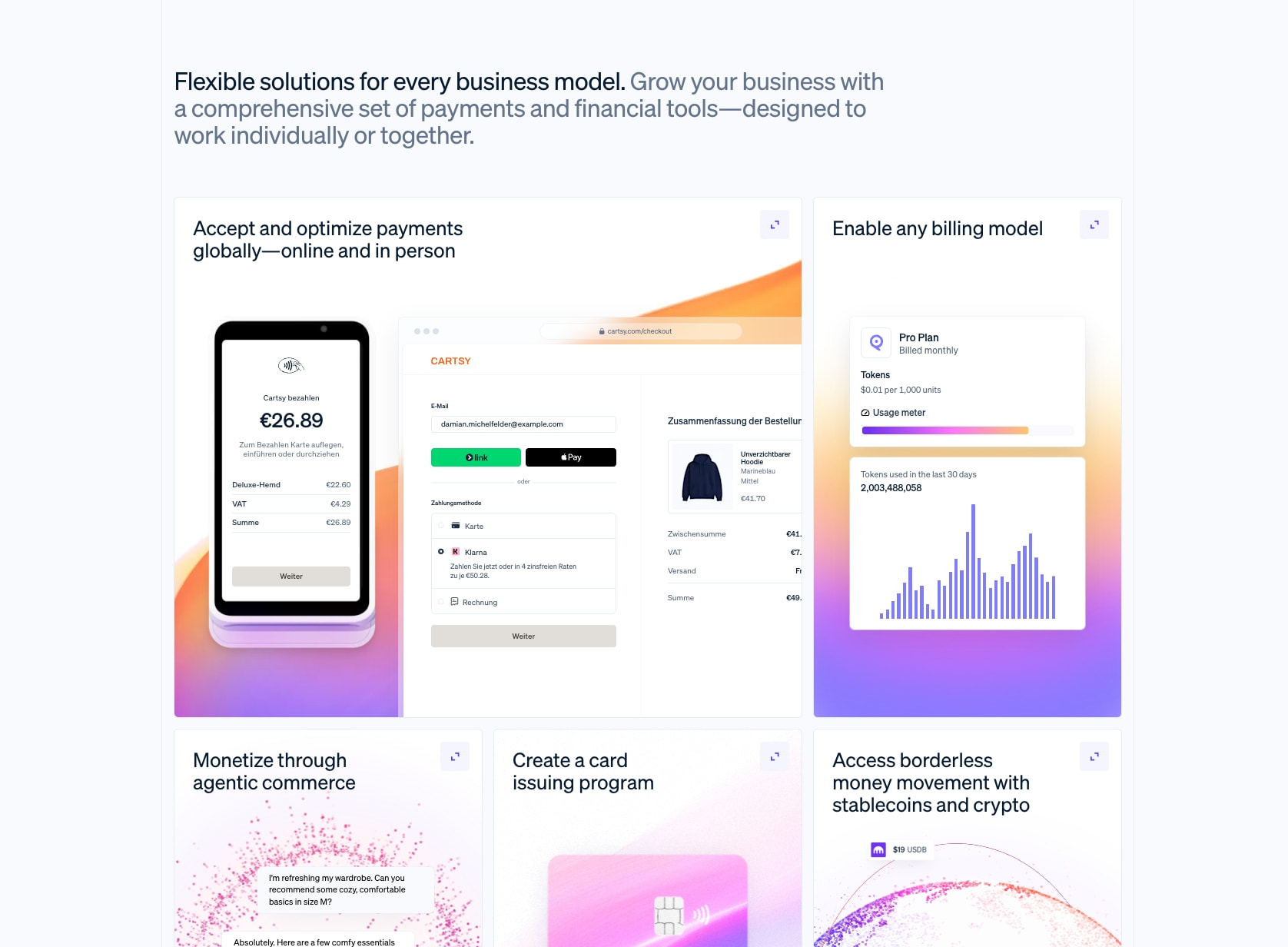 Stripe | Financial Infrastructure to Grow Your Revenue captured website design