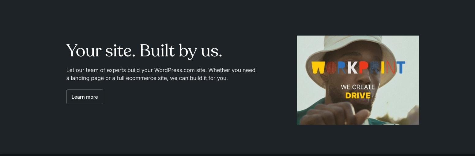 WordPress.com Pricing | Find the Perfect Plan for Your Site captured website design