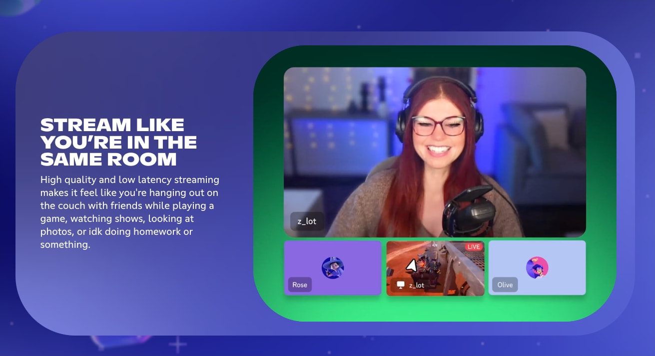 Discord - Group Chat That’s All Fun & Games captured website design