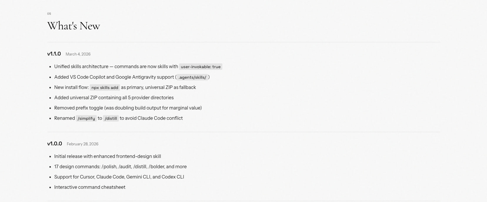 Impeccable: The missing upgrade to Anthropic's frontend-design skill captured website design