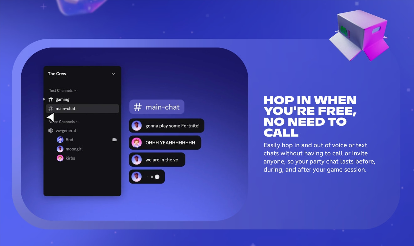Discord - Group Chat That’s All Fun & Games captured website design