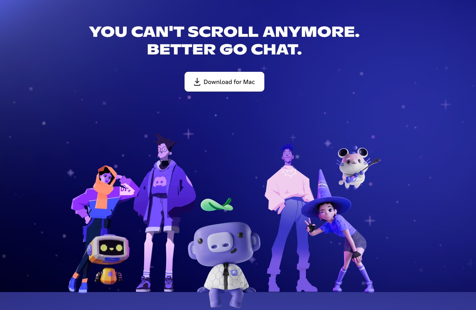Discord - Group Chat That’s All Fun & Games captured website design
