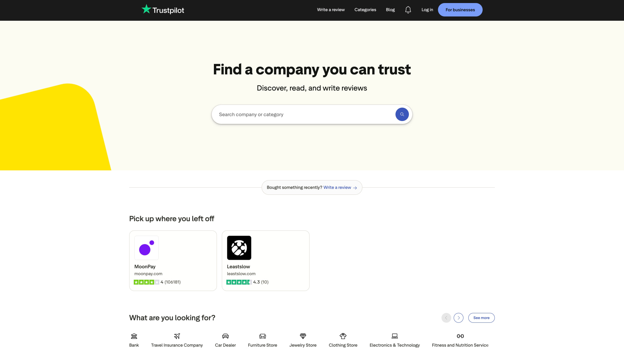 Trustpilot Reviews: Experience the power of customer reviews captured website design