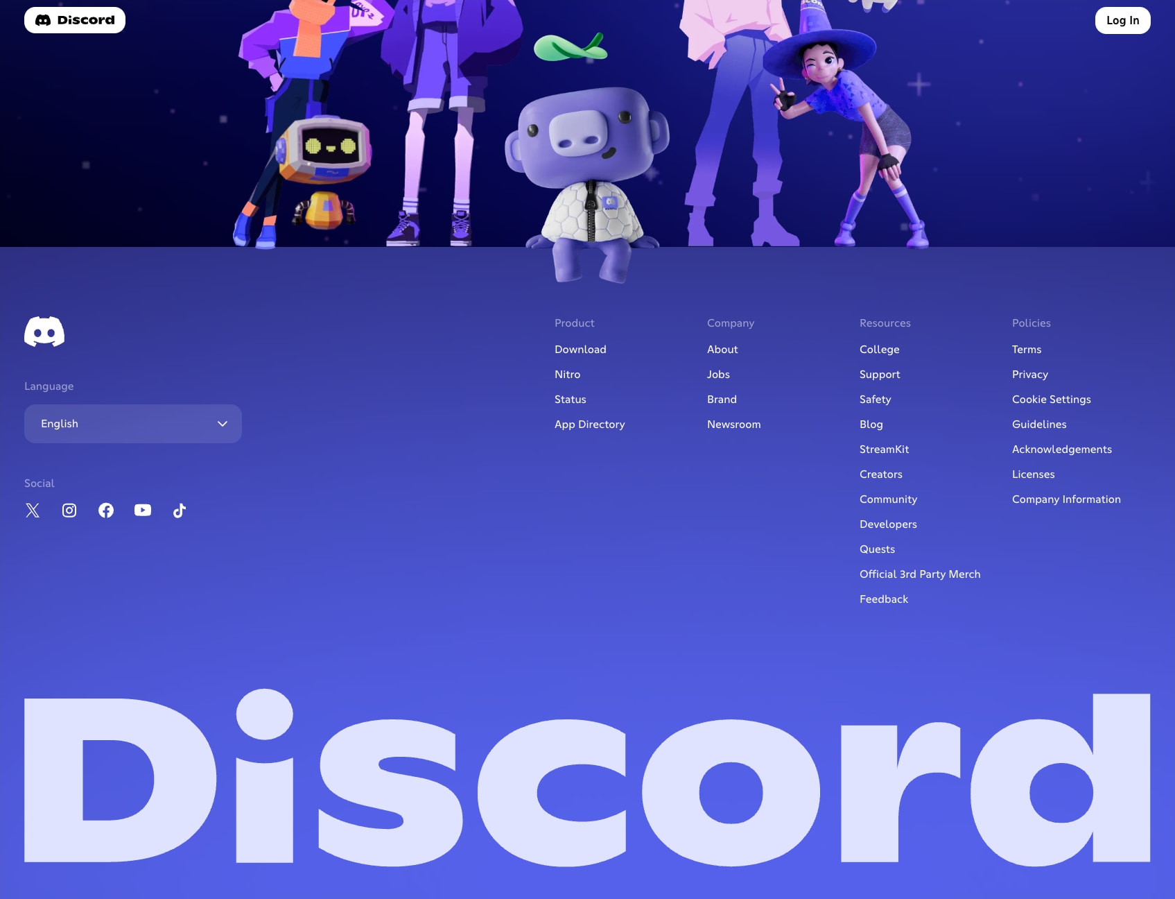 Discord - Group Chat That’s All Fun & Games captured website design