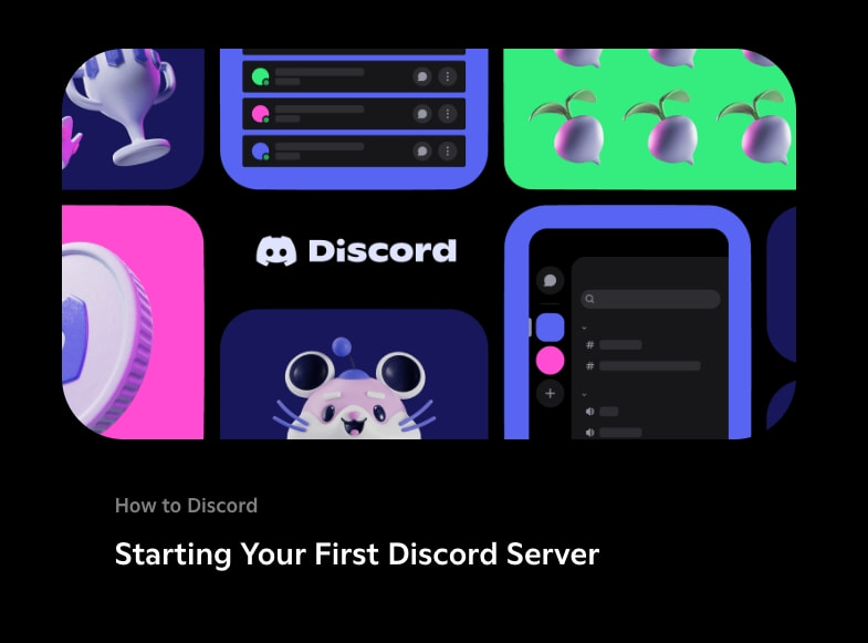 Discord Blog captured website design