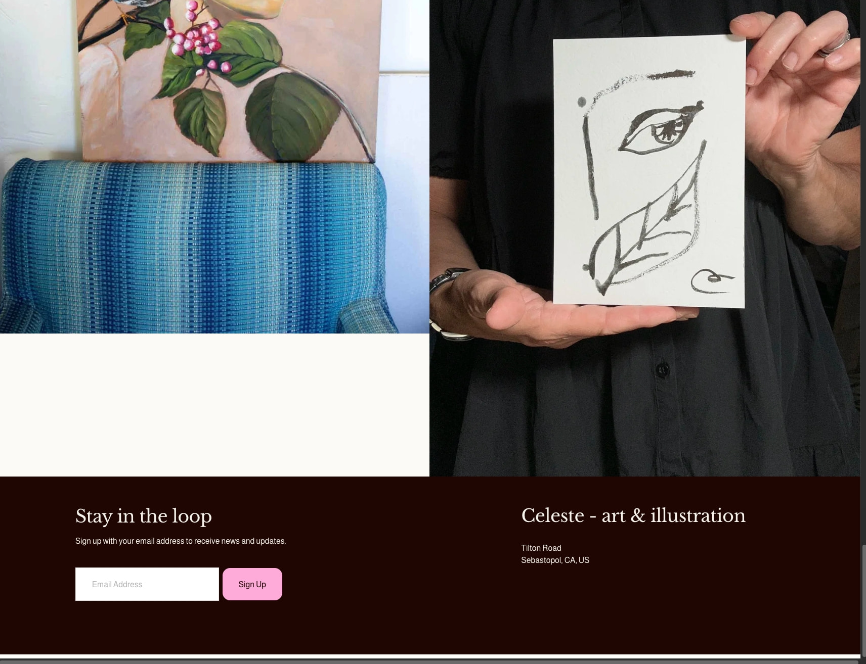 Celeste Draw, Paint, Illustrate | Art and Illustration Blog for Creatives captured website design