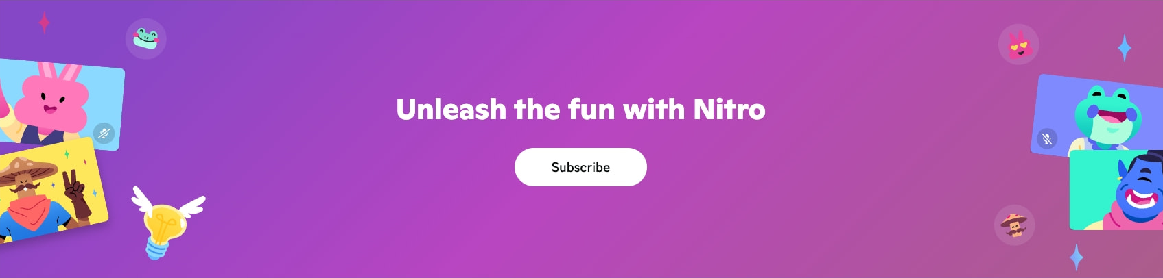 Nitro Benefits and Features | Discord captured website design