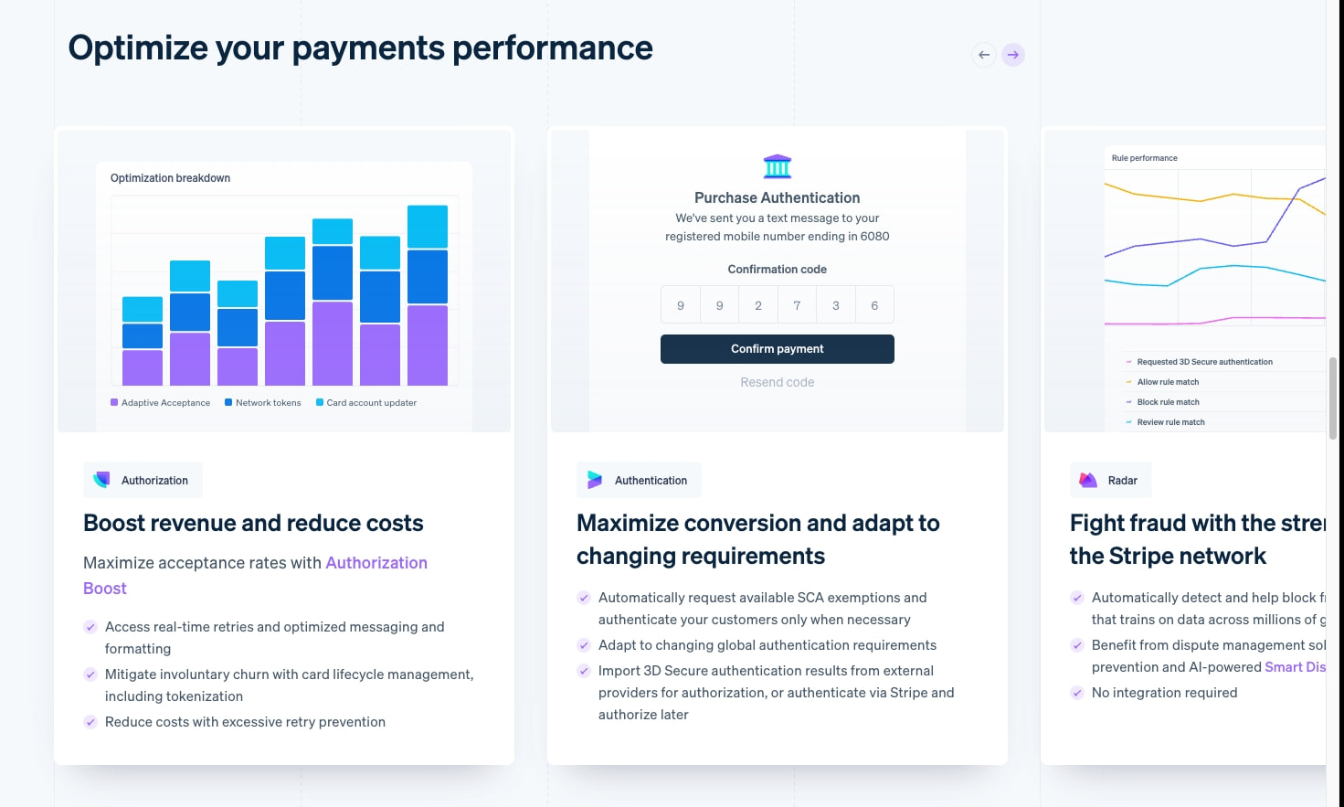 Stripe Payments | Global Payment Processing Platform captured website design