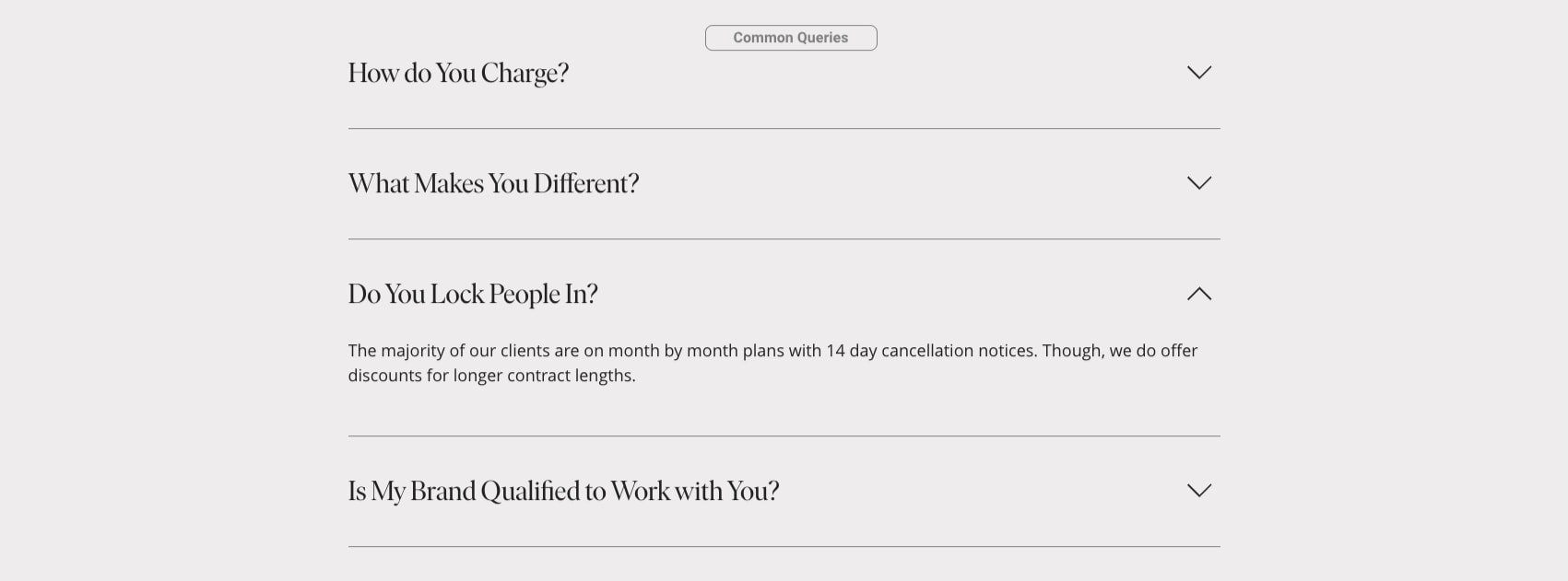 Growth Partner for Premium & Luxury D2C Brands captured website design