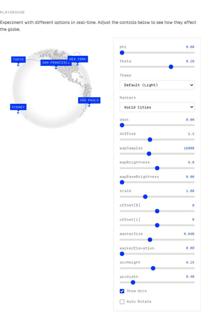 COBE captured website design