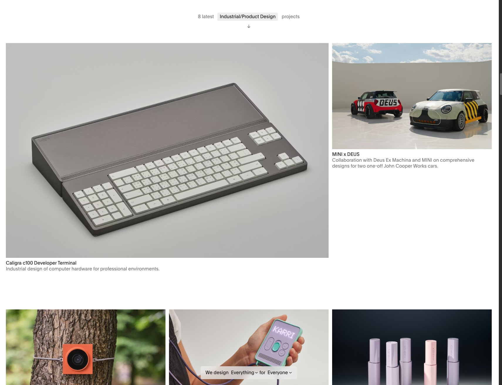 Pentagram — The world’s largest independent design consultancy captured website design