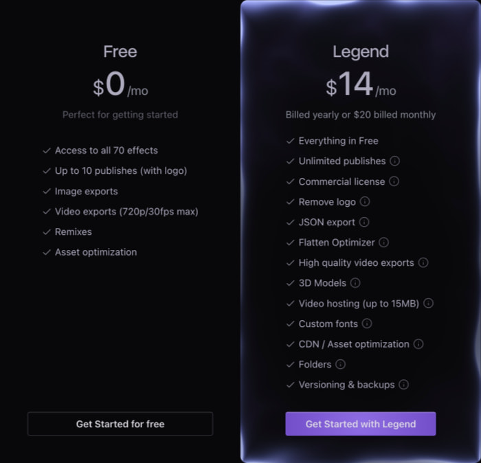 Unicorn Studio — No-code WebGL Tool captured website design