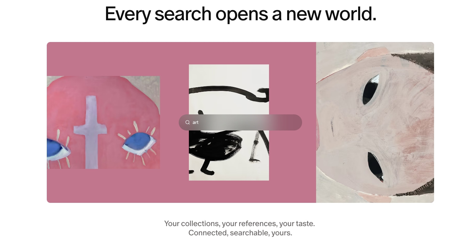 Cosmos captured website design