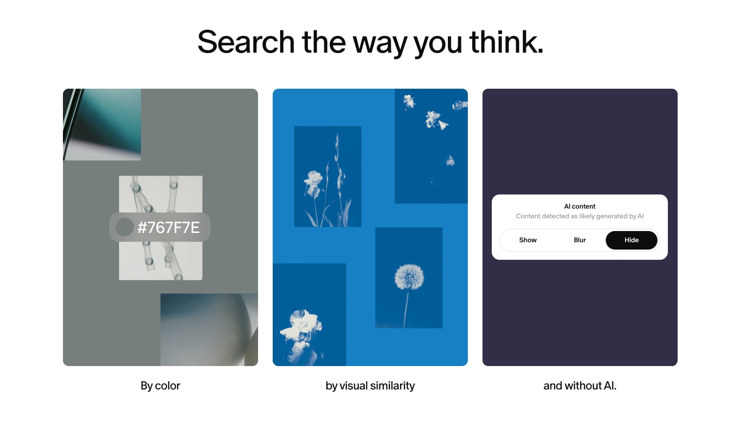 Cosmos captured website design