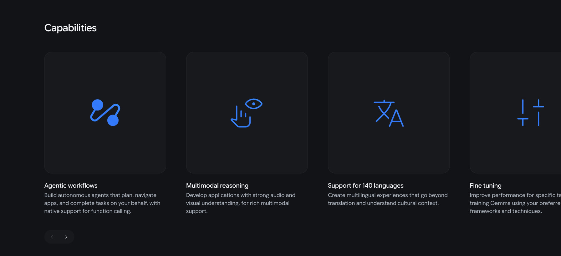 Gemma 4 — Google DeepMind captured website design