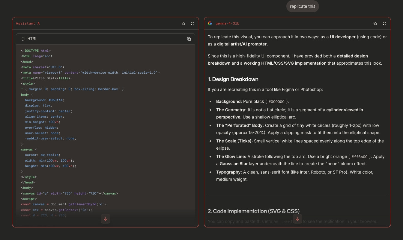 Arena | Benchmark & Compare the Best AI Models captured website design