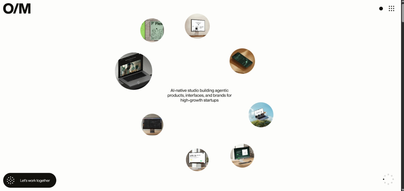 Captured design matching offmenu.design captured website design