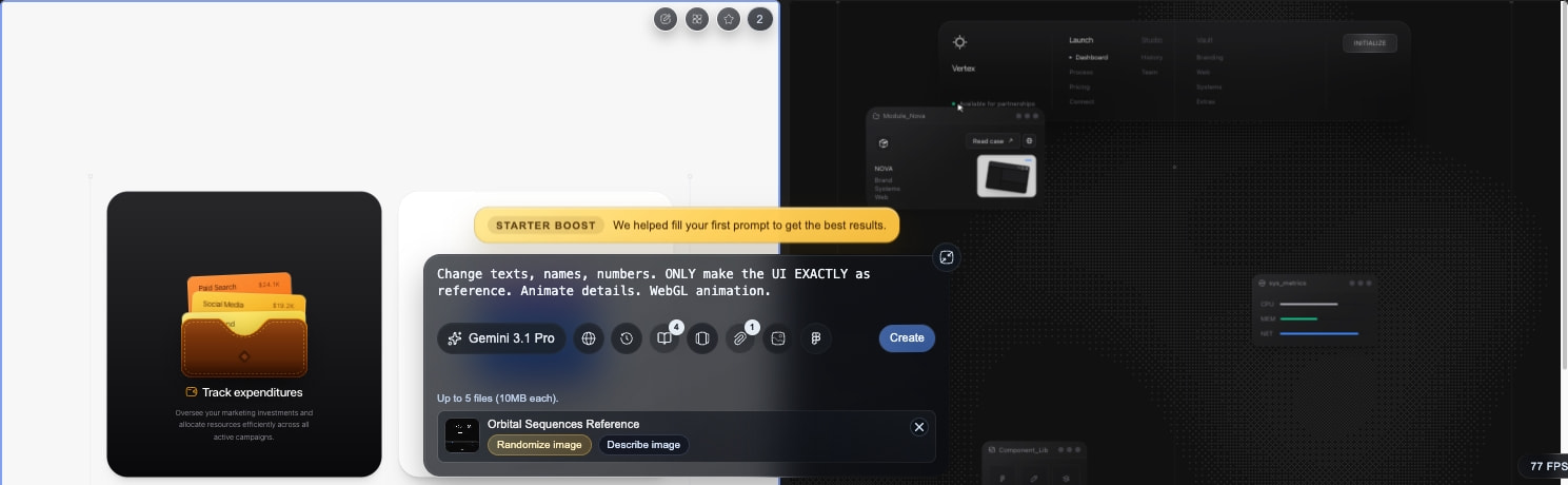 Dashboard Pages | Neuform captured website design