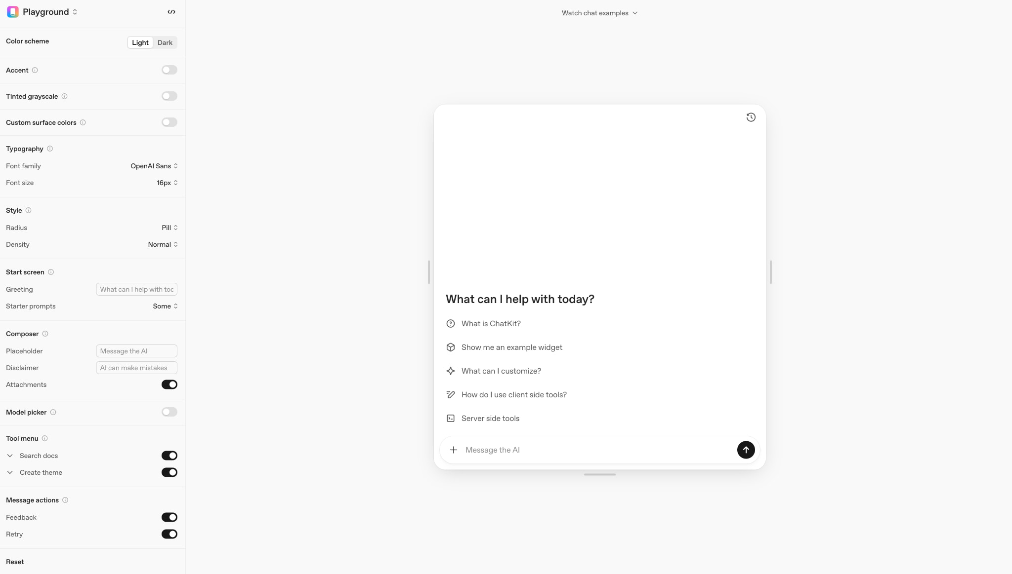 Captured design matching chatkit.studio captured website design