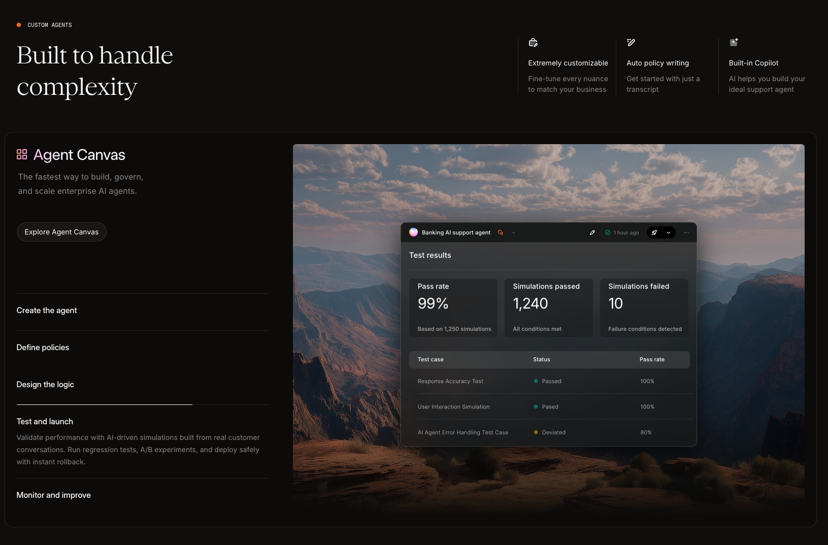 Giga captured website design