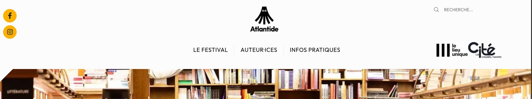 Captured design matching atlantide-festival.org captured website design