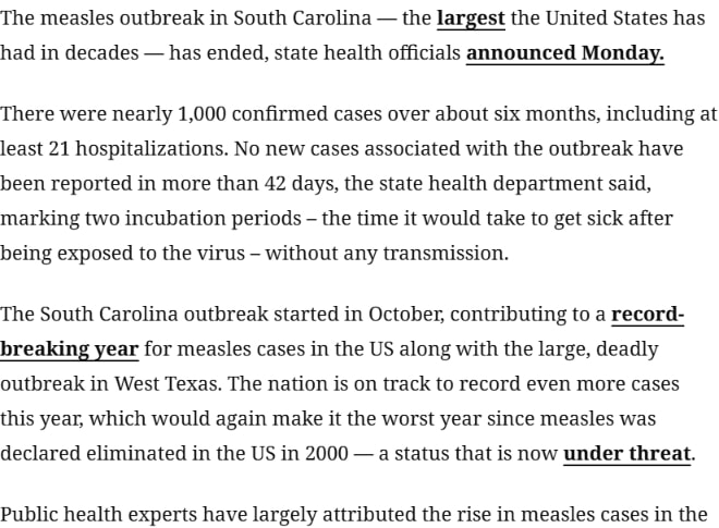Measles vaccine: Record-breaking outbreak may have driven uptake | CNN captured website design