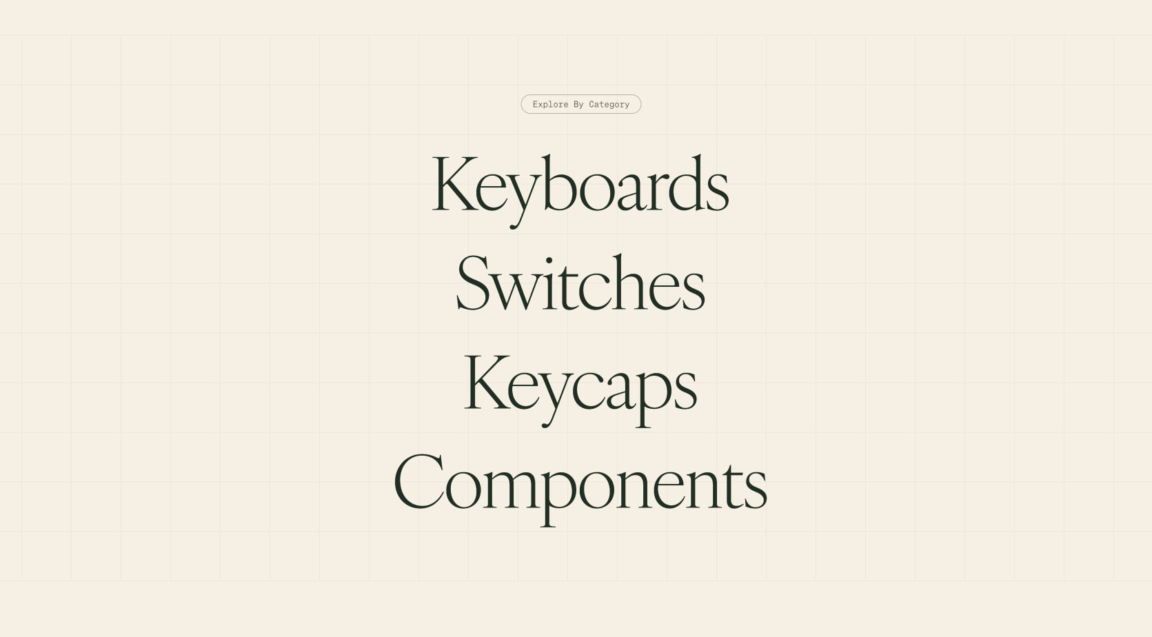 Mode Designs | Makers of mechanical keyboards captured website design
