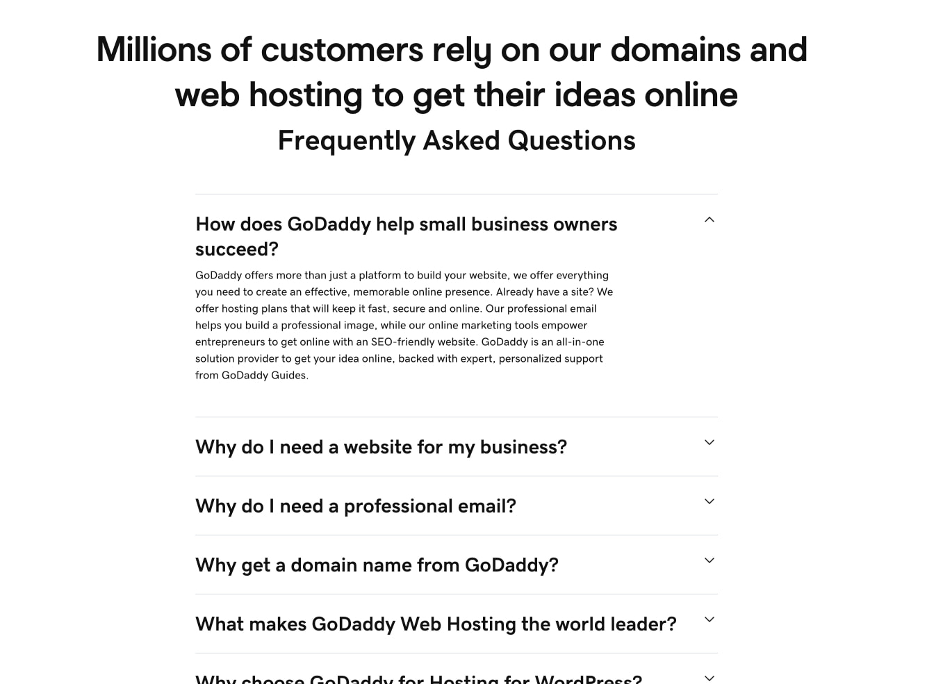 Domain Names, Websites, Hosting & Online Marketing Tools - GoDaddy PH captured website design