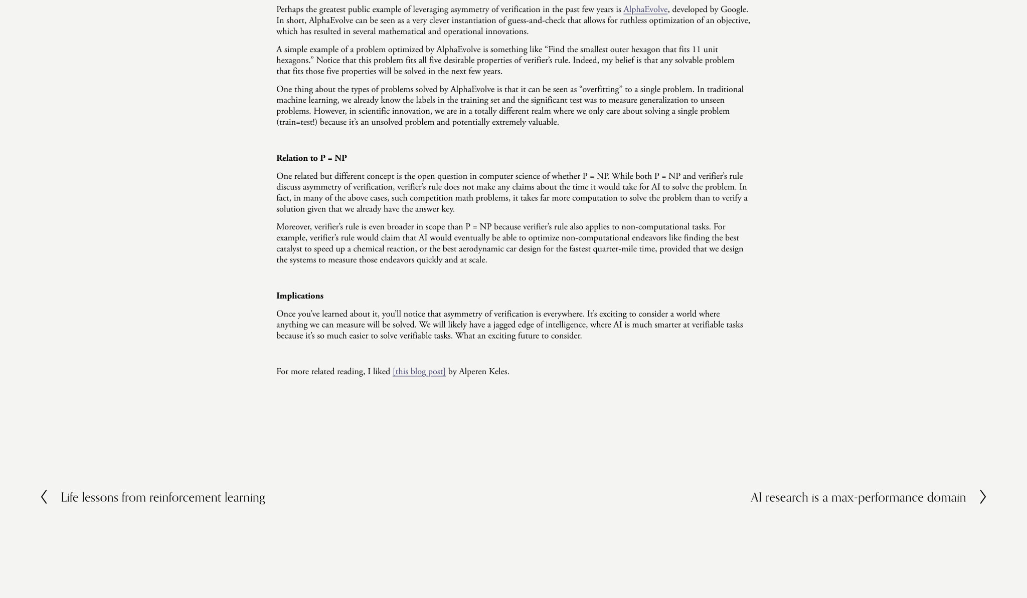 Asymmetry of verification and verifier’s rule — Jason Wei captured website design