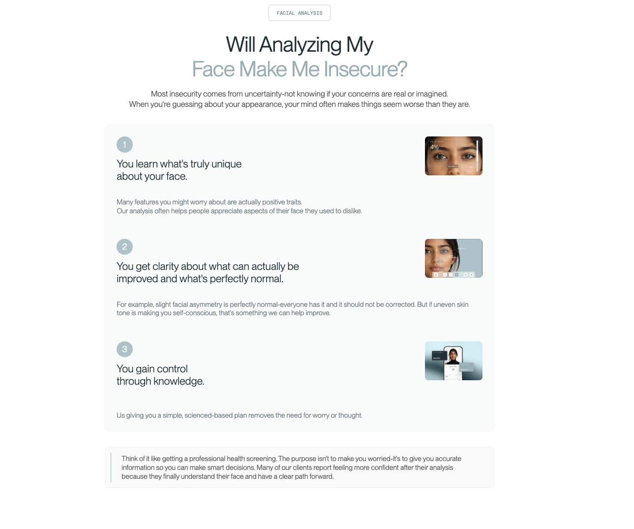 QOVES - Start Your Glow Up Without Surgery captured website design