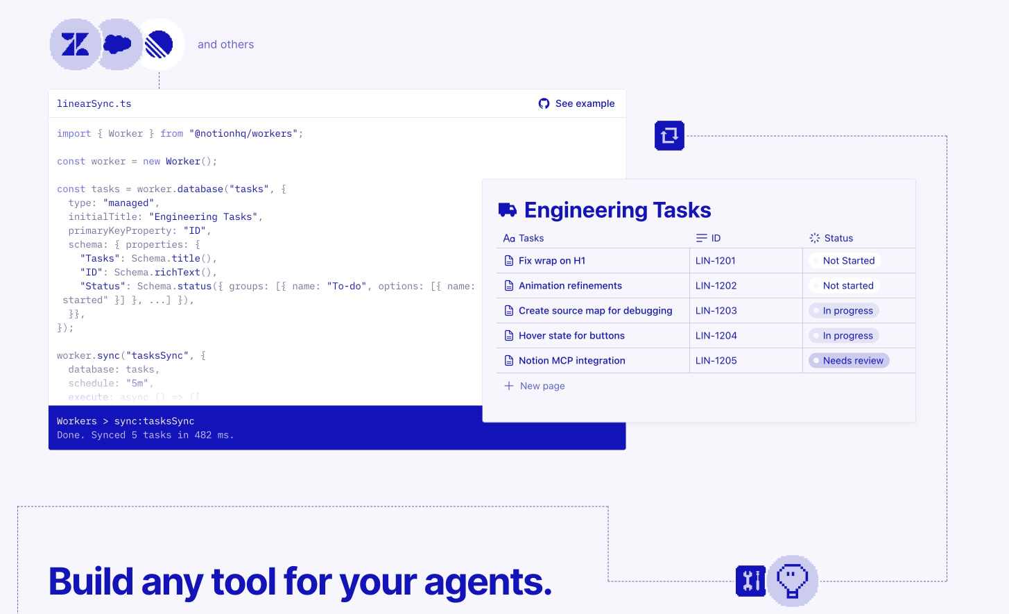 Build with Notion’s Developer Platform – Notion captured website design