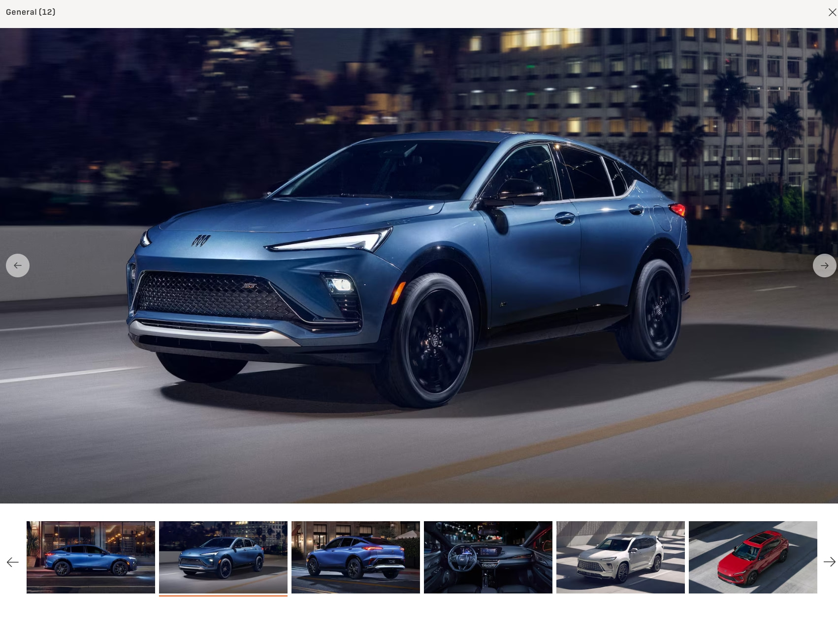 Buick's Philosophy that Now is Exceptional | Explore Buick captured website design