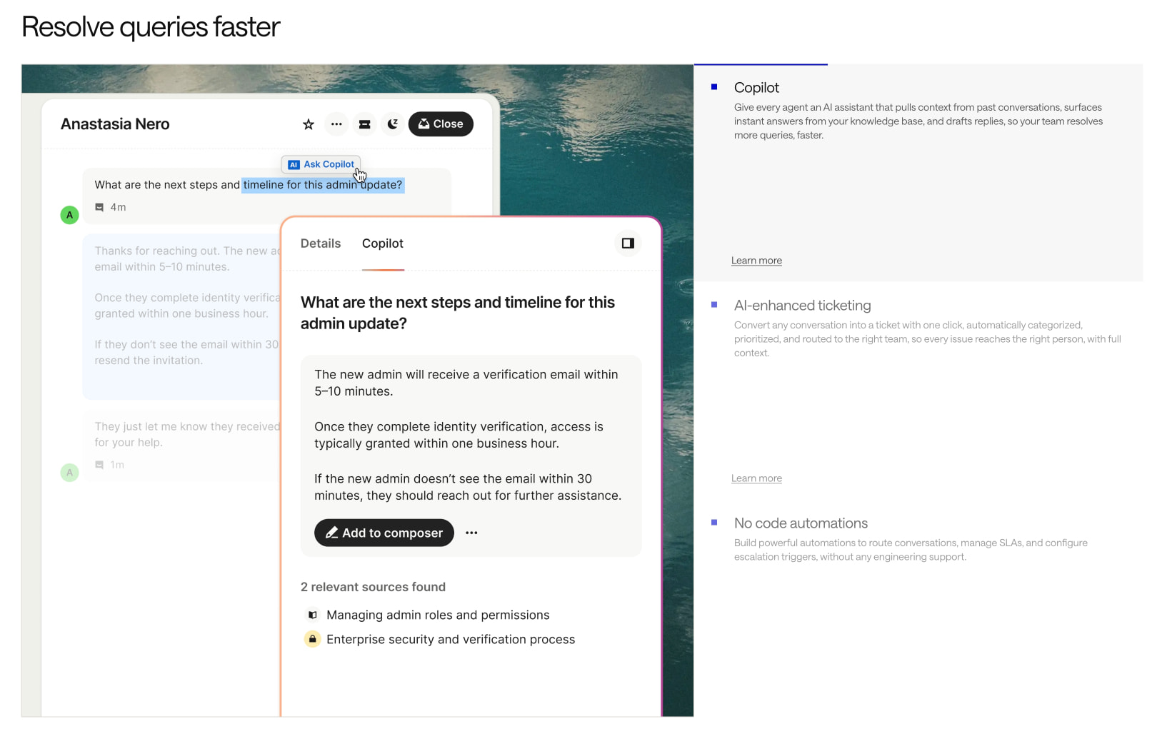 Intercom | The only helpdesk designed for the AI Agent era captured website design