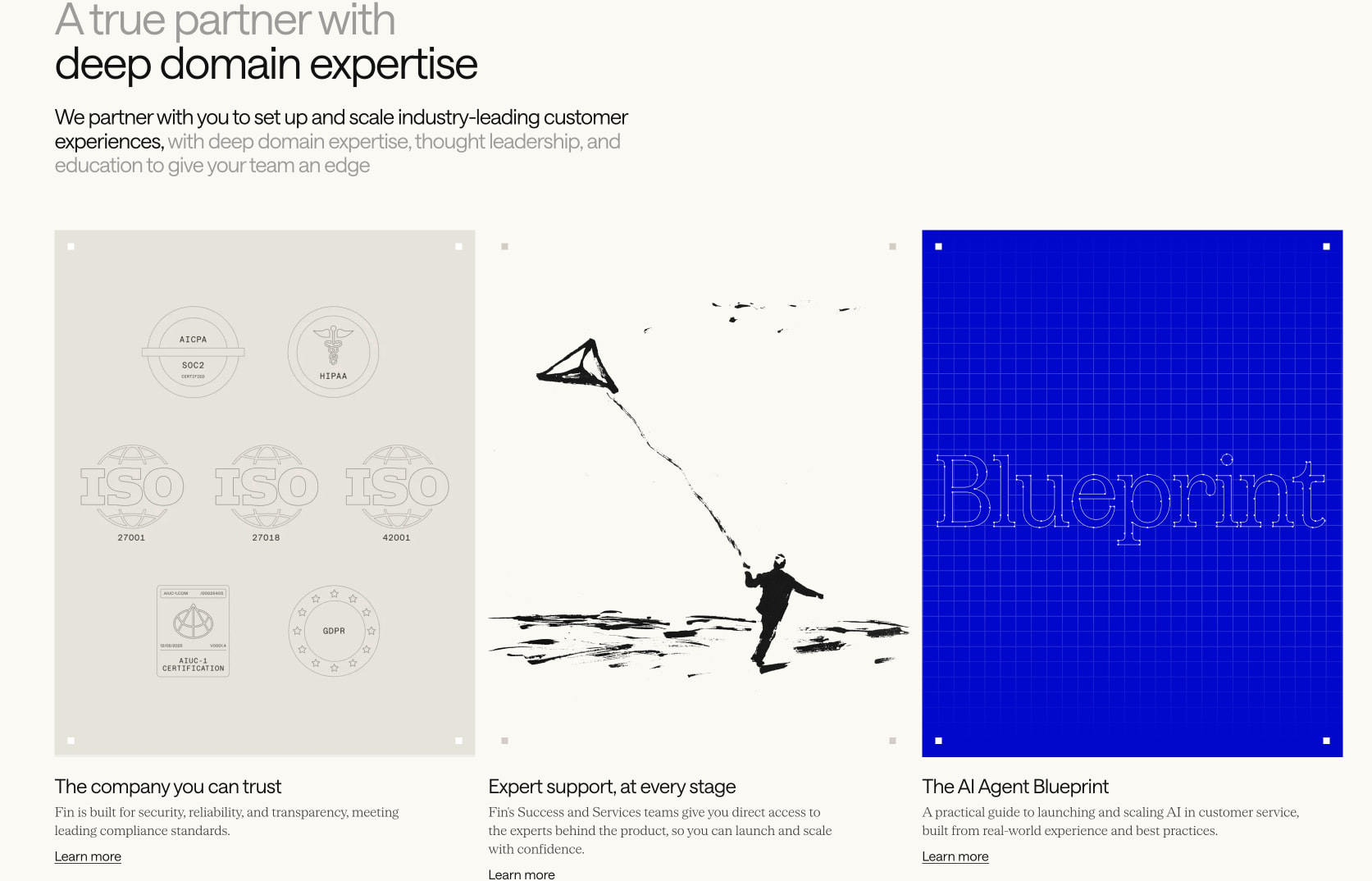 Intercom | The only helpdesk designed for the AI Agent era captured website design