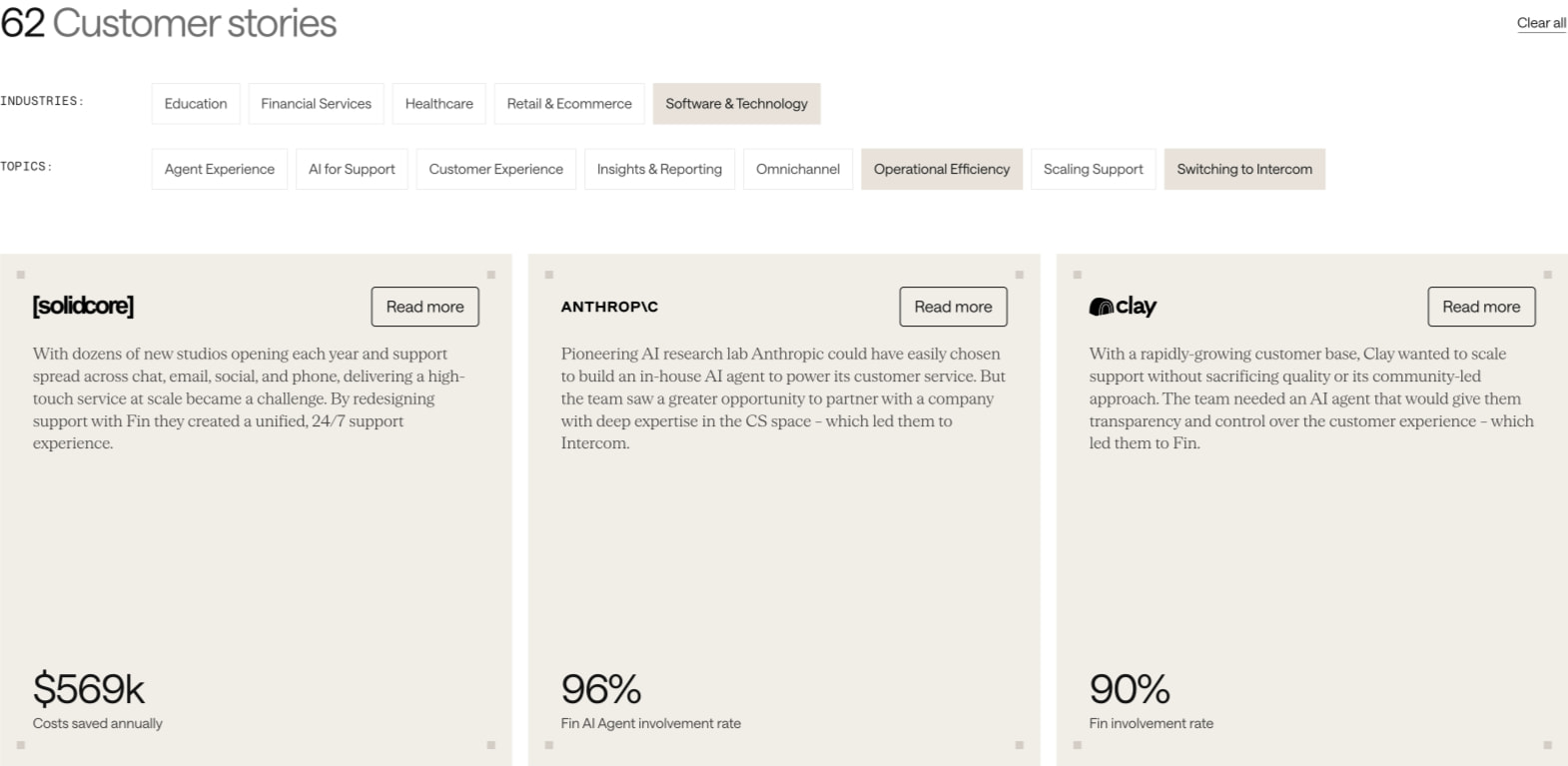 Intercom Customers | See who trusts Intercom captured website design