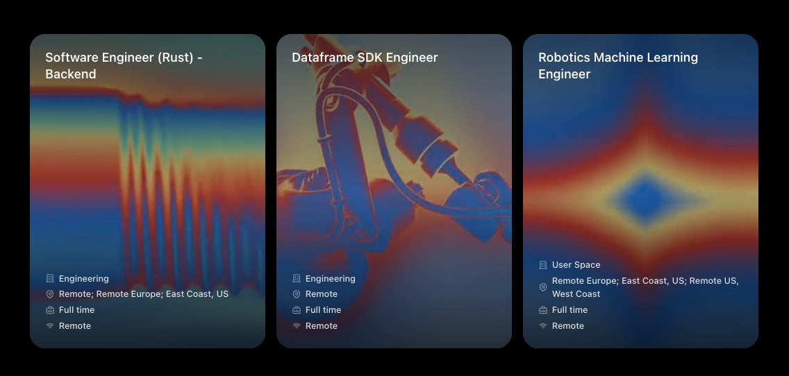 Careers — Rerun captured website design