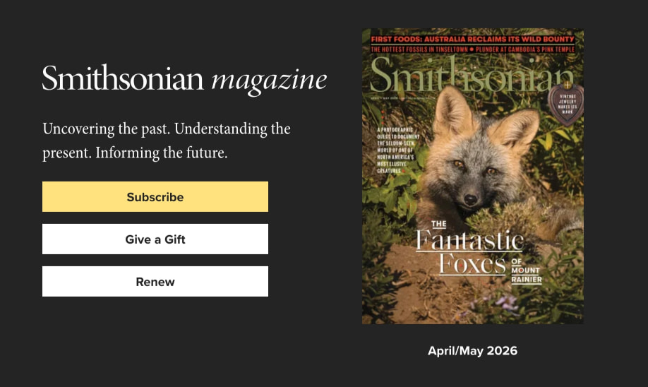 Smithsonian Magazine: Explore History, Science, Arts & Culture captured website design