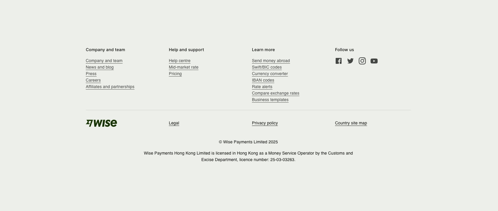 Your Wise Card Transactions: Understanding Invalid Disputes - Wise captured website design