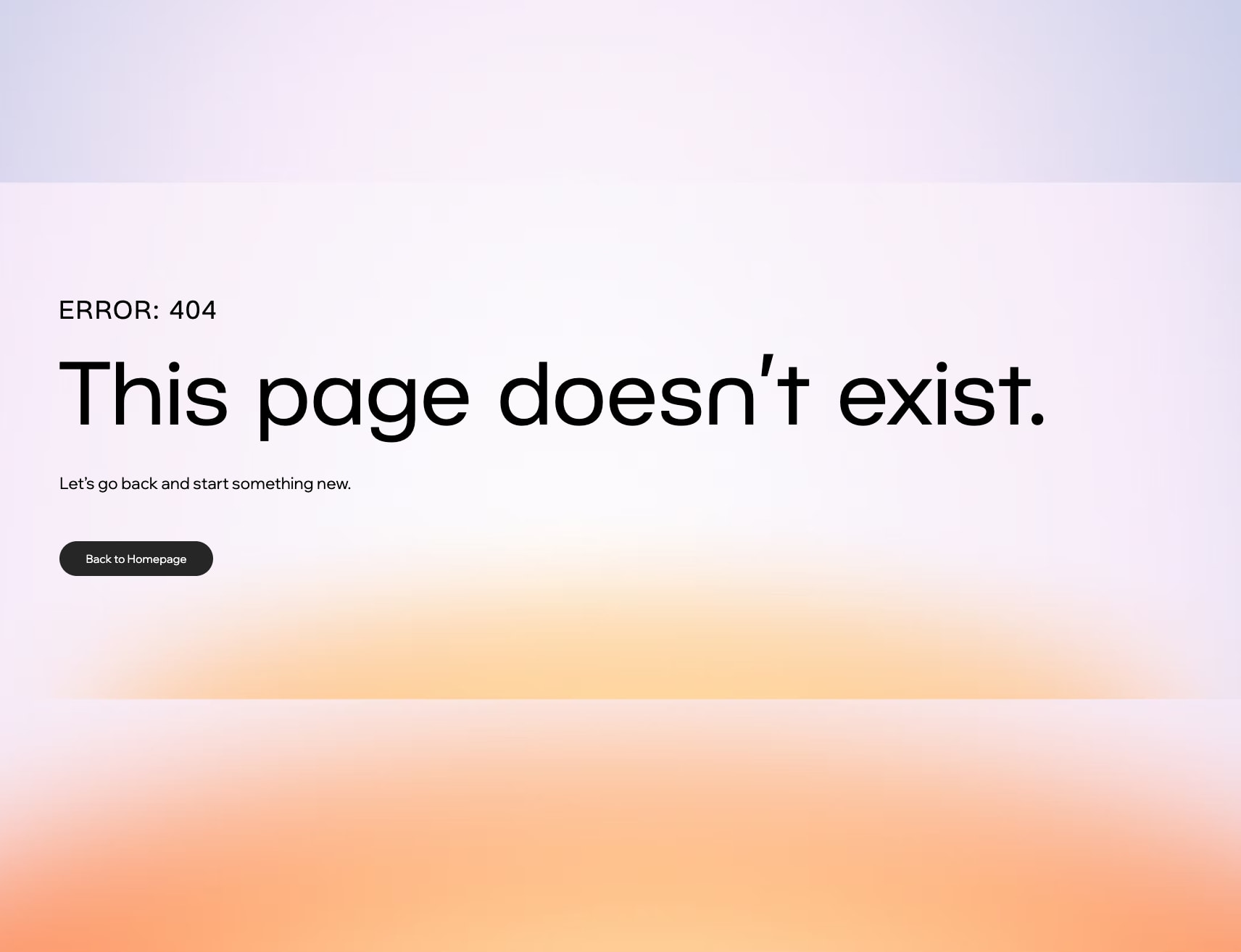 404 Error: Page Not Found | Base44 captured website design