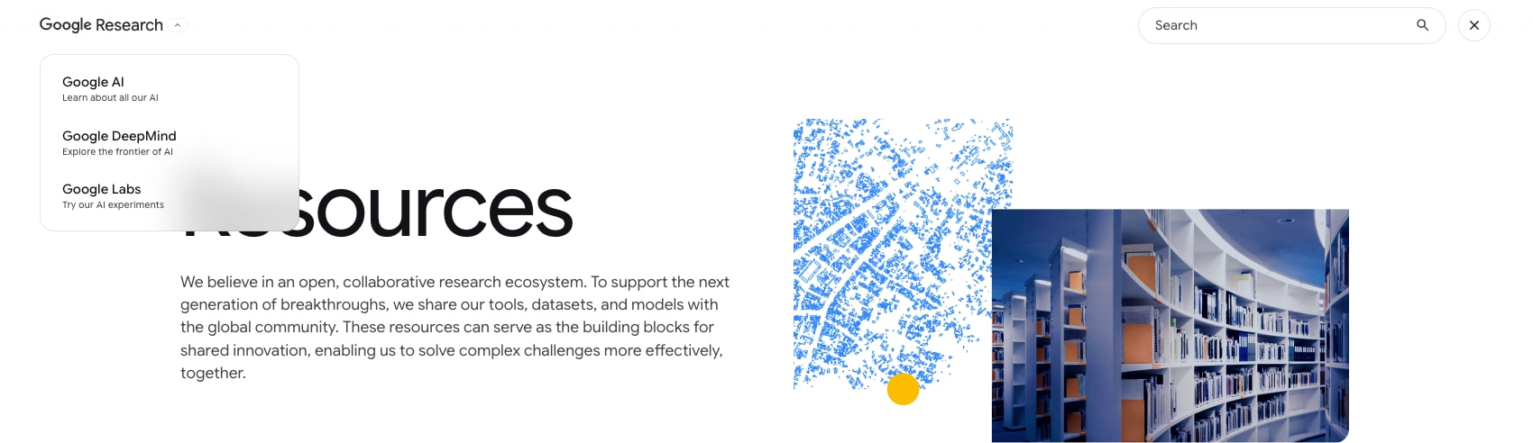 Resources – Google Research captured website design