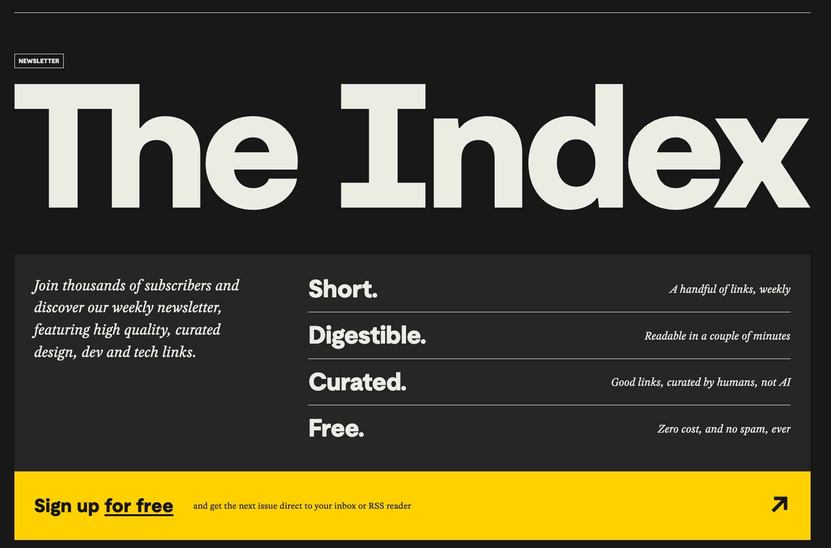 Piccalilli - level up your front-end development skills captured website design