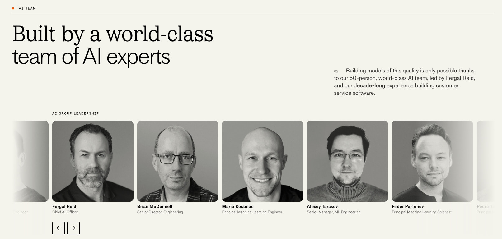 Fin Apex 1.0 — The best-performing model for customer service captured website design