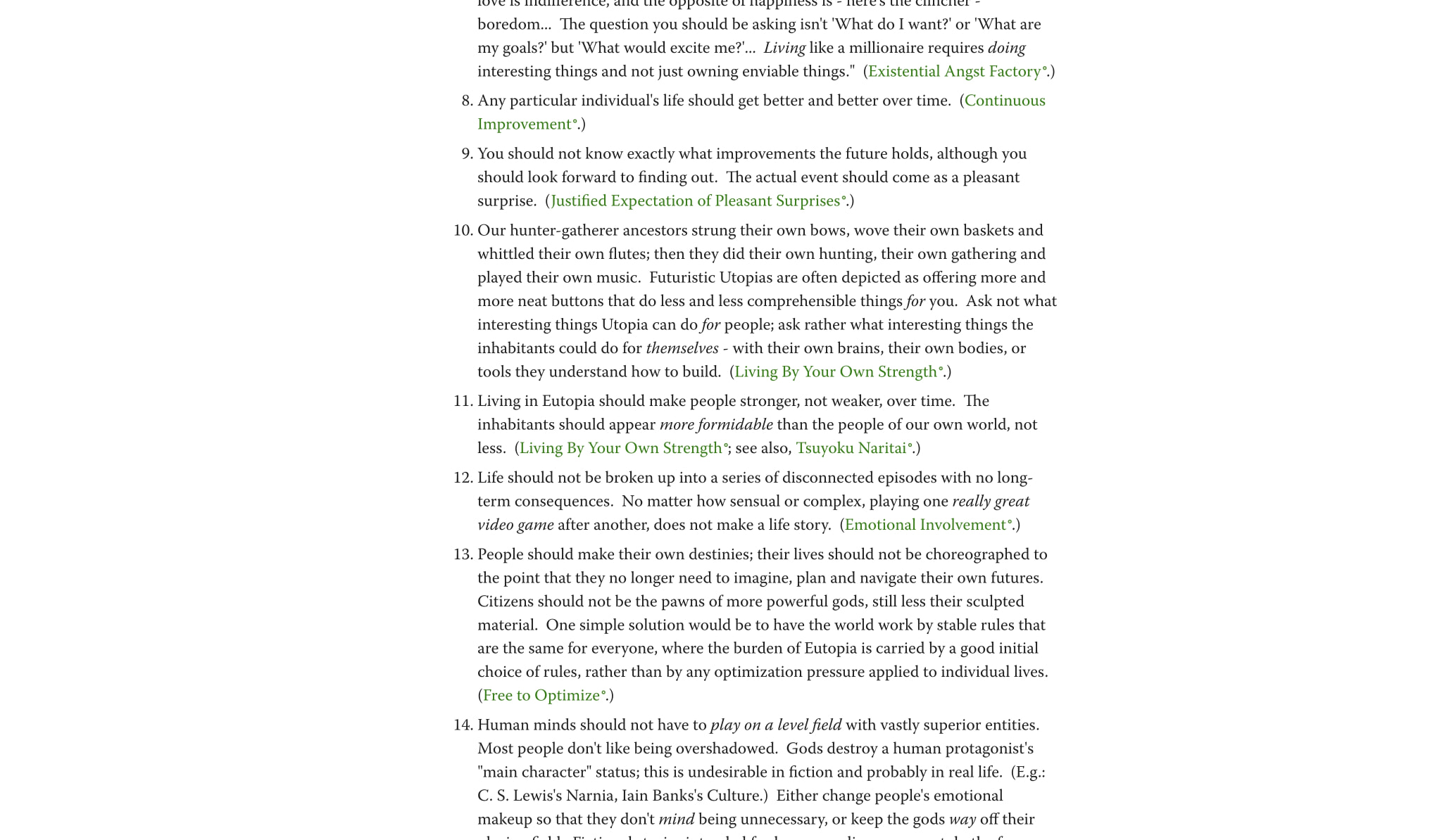 31 Laws of Fun — LessWrong captured website design