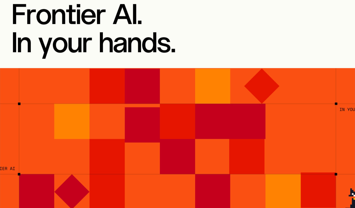 Frontier AI LLMs, assistants, agents, services | Mistral captured website design