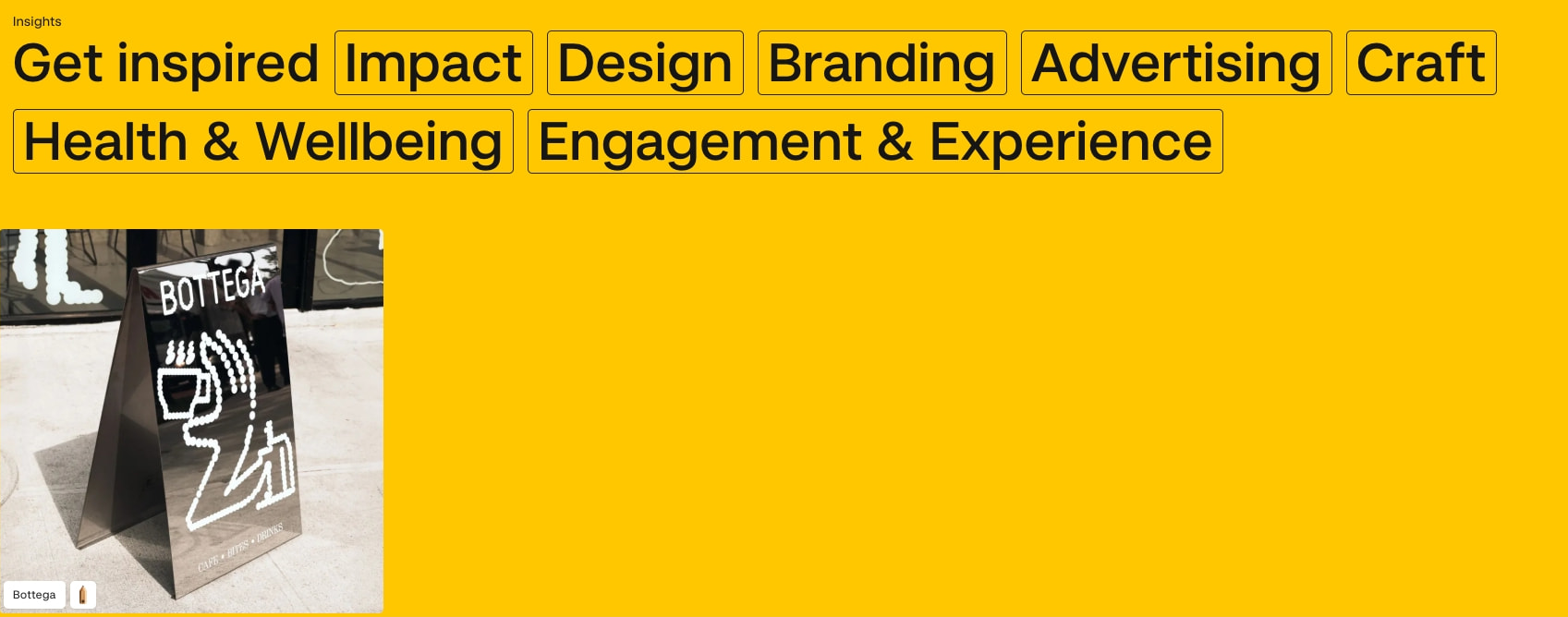 D&AD captured website design
