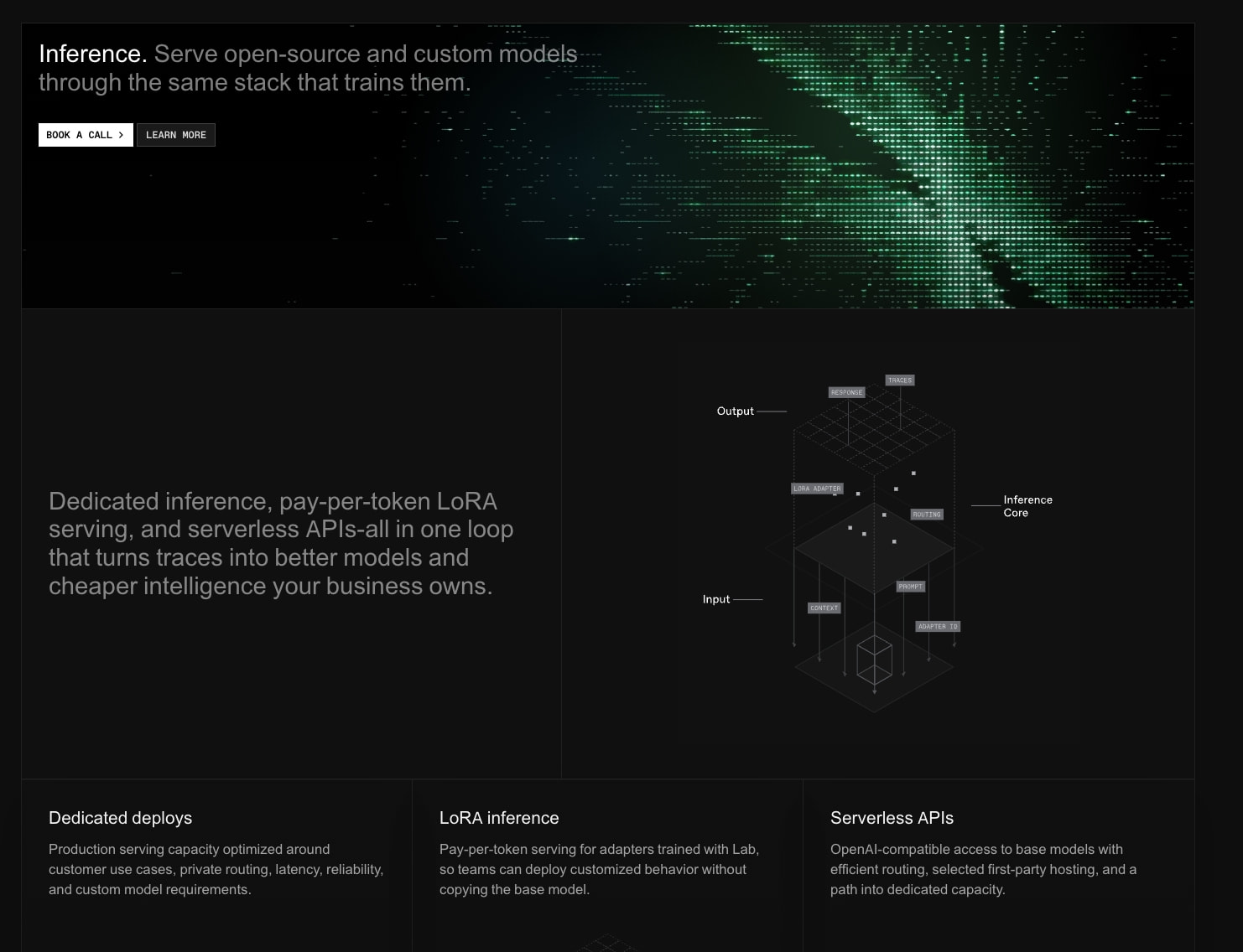 Prime Intellect - The Open Superintelligence Stack captured website design