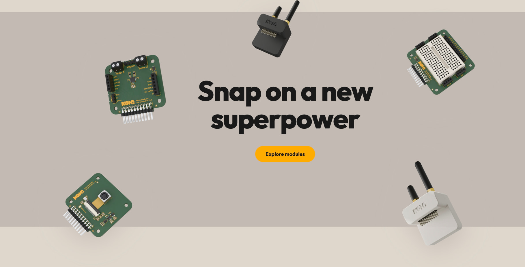 Kode Dot — The all-in-one pocket-size maker device captured website design